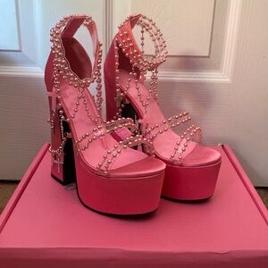 Sweet Holy Revelation Platform Sugar Thrillz Heels